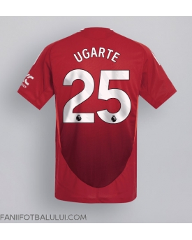 Manchester United Manuel Ugarte #25 Tricou Fotbal Replică 2024-25 Barbati Acasa